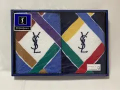 新品未使用　YSL イヴサンローラン　フェイスタオルセット 2枚