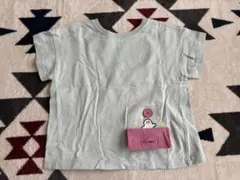 半袖Tシャツ シナぷしゅ　刺繍 ポケット付き