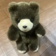 モンスイユ〉にぽぽ ぬいぐるみ［25㎝］くま こげ茶色 - メルカリ