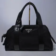 PRADA 黒 ナイロン トートバッグ