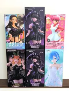 最新★人気★美少女 プライズフィギュア 6体まとめ売り