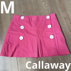 Callaway GOLF ピンク ミニスカート キュロット Mサイズ