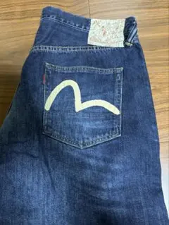 EVISU デニムパンツ ペイント カモメ メンズのサムネイル