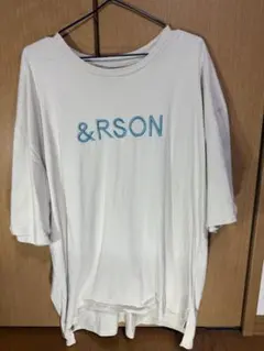 &RSON オーバーサイズ Tシャツ F ベージュ