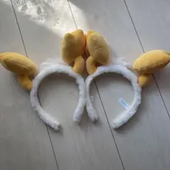 ディズニーカチューシャ　ドナルド　2個セット