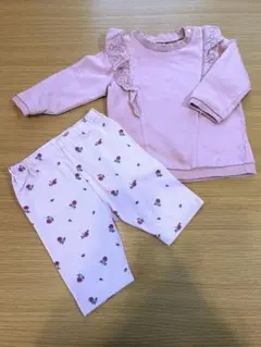 長袖　パンツ　セット　70cm 80cm ピンク