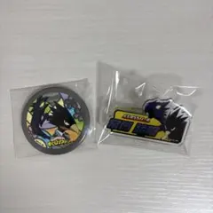 僕のヒーローアカデミア 常闇踏陰 缶バッジ アクリルネームプレート