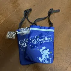 も*ち様 ディズニーバケーションパッケージ限定　カラビナ付きポシェット