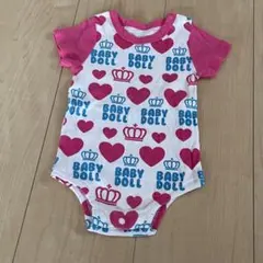BABY DOLL ハート&王冠ロンパース 70サイズ