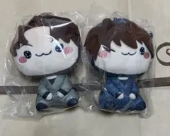 忍たま　フリューくじ　もちぴこぬいぐるみ　山田利吉　土井半助