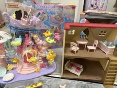 シルバニアファミリー マーメイドキャッスル ハウス まとめ売り