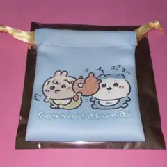 ※新品※ ちいかわ トレーディング巾着 うさぎ ハチワレ
