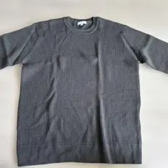 【週末限定特価！】BEAUTY&YOUTH　クルーネックニット　XLダークグレー