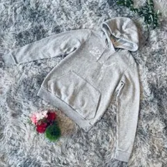 ✨ PUMA✨サイズL Puma グレー フード付きパーカー