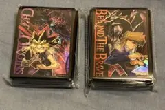 遊戯王 ニューロン スリーブ 遊戯 城之内 미개봉