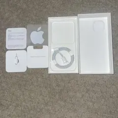 Apple iPhone 15 128GB Blue 空箱 未使用充電ケーブル - メルカリ