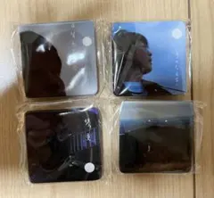 ゆず ガチャ 心音 四角缶バッジ 4種セット①のサムネイル