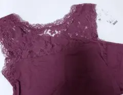 【新品タグ付き】パルファージュ　ダブルフロントキャミソール M