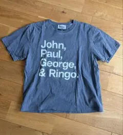 SHIPS: THE BEATLES ビートルズ　メンバーネーム Tシャツ　Mのサムネイル