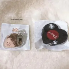 treasure アサヒ 喜怒哀楽 楽 スマホグリップ カプセルトイ