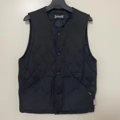 【Schott】 ブラック キルティングベスト S 2026年最新】SCHOTT メンズ ダウンベスト・キルティングベストの人気