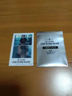 ジュノン　BE THE ONE 映画　フォト風カード