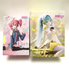 フィギュア２点セット 重音テト 初音ミク カナリア