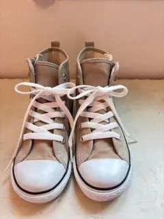 CONVERSE ベージュ ハイカットスニーカー　19cm