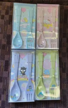 サンリオキャラクター大賞当たりくじ　カトラリーセット　コンプ