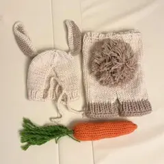 【美品】ニューボーンフォト　うさぎ