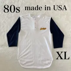 チャンピオン 80s トリコタグ ベースボールTシャツ USA製 XL