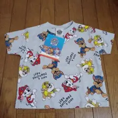 【タグ付き】パウパトロール　グレー Tシャツ 100
