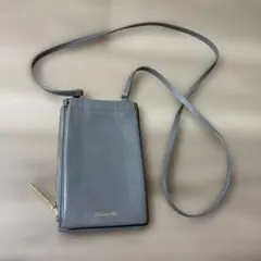 HASHIBAMI スマホショルダーバッグ グレーのサムネイル