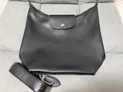 入手困難モデル ロンシャンHYQ10182トートバッグ ブラック - メルカリ