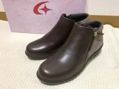 ムーンスターレディーススポルス本革コンフォートブーツSP0280WP22.0cm