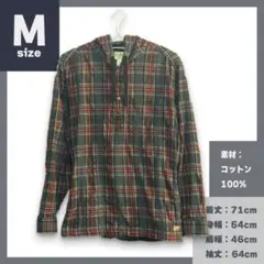 L.L.Bean　ハーフボタンフーディ　M