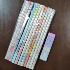 すみっコぐらし　ぽかんとたん　えんぴつ10本 シャーペン芯