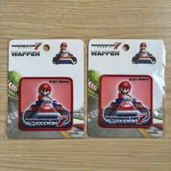 マリオカート ワッペン 2枚セット