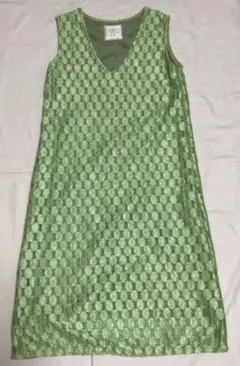美品 サリースコット　レース　ワンピース　ノースリーブ
