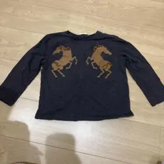 ZARA⭐︎馬柄　ろんT/122