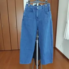 セオリーリュクス♡ワイドデニムパンツ　38サイズのサムネイル