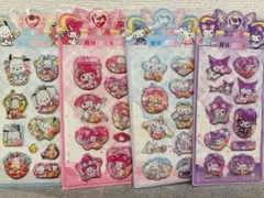 サンリオキラキラウォーターシール４枚セット②
