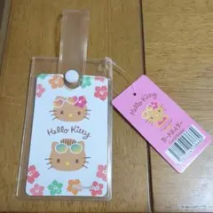 日焼けキティダイソー カードホルダー