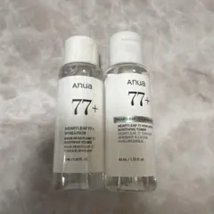 新品未使用anua 77+ ハートリーフトナー 40ml 2本セット