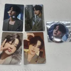 【EJ】&TEAM POPUP 雪明かり トレカ 缶バッジ