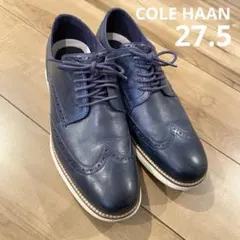 COLE HAAN ORIGINALGRAND ウィングチップネイビー 27.5のサムネイル