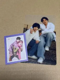 Travis Japan七五三掛龍也 吉澤閑也 カレンダー トレカ　ステッカー