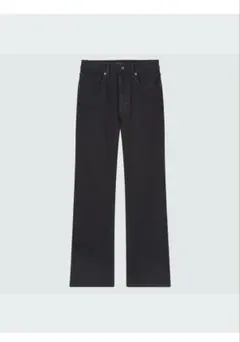 ユニクロ フレアハイライズジーンズ ダークグレー　　21 UNIQLO