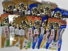 国産　焼かつお　焼本かつお　成猫用　普通サイズ　20本セットのサムネイル