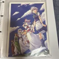 東方project 美少女　キャラ　集合　下敷き　SA7